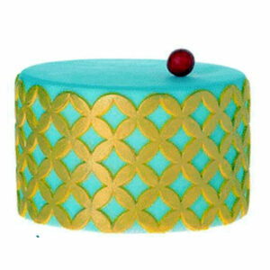 Stampo per decorare torte a rilievo rombi Modecor